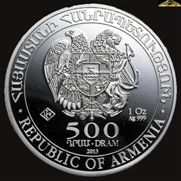 1oz Silver Noah's Ark 2013 