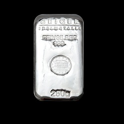 250g Geiger Silver Bar "Cast"