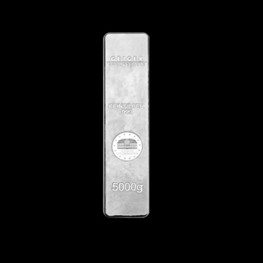 5000g Geiger Security Line Silver Bar "Minted" 