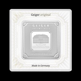 100g Geiger Edelmetalle Silver Square Bar