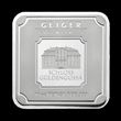 10oz Silver Geiger Square Bar