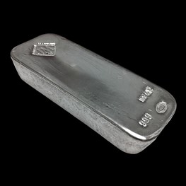 100oz Johnson Matthey Silver Bar (Trade-In)