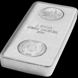 1kg Legal Tender Silver Turtle Cast Bar