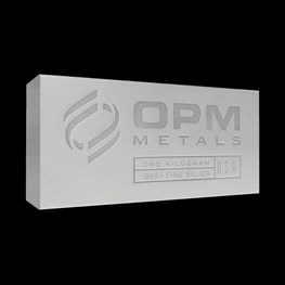 1kg OPM Silver Bar