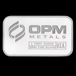 1oz OPM Silver Bar