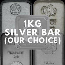 1kg Silver Bar (Our Choice) 