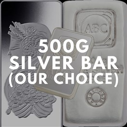 500g Silver Bar (Our Choice)