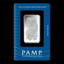 1oz PAMP Silver Minted Fortuna