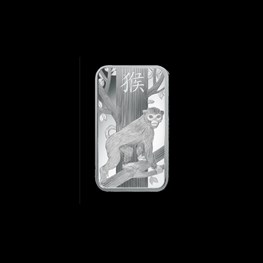 1oz Silver PAMP Lunar 'Monkey'