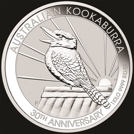 1kg Perth Mint Silver Kookaburra 2020