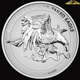 1oz Perth Mint Silver Wedge-Tailed Eagle 2021