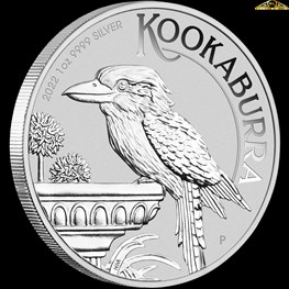 1oz Perth Mint Silver Kookaburra Coin 2022