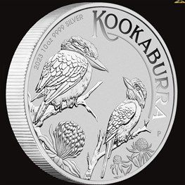 10oz Perth Mint Silver Kookaburra Coin 2023