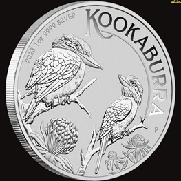 1oz Perth Mint Silver Kookaburra Coin 2023