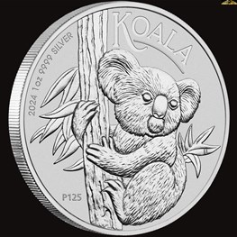 1oz Perth Mint Silver Koala Coin 2025 NEW