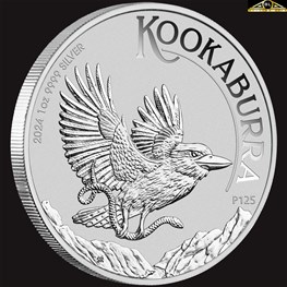 1oz Perth Mint Silver Kookaburra Coin 2024
