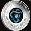 1oz PM Silver Dragon Opal coin 2024