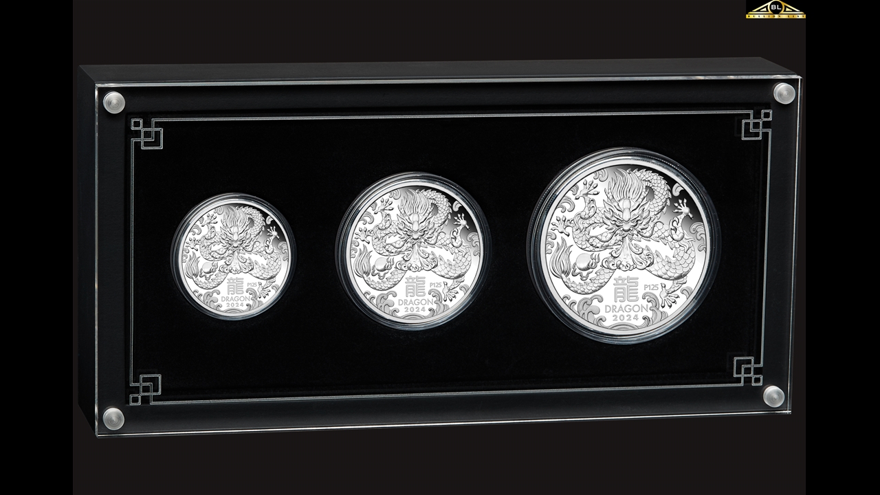 Bullion List - Browse - Numismatics - Silver Dragon Proof 3 coin