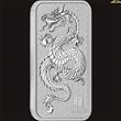 1oz Perth Mint Silver Rectangular Dragon 2025