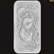 1oz Snake Silver Minted Bar 2025