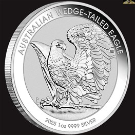 1oz Silver Wedge-Tailed Eagle 2025