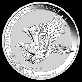 1oz Silver Wedge-Tailed Eagle 2015