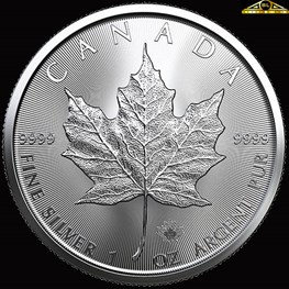 1oz Royal Canadian Mint Silver Maple 2020