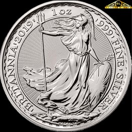 1oz Royal Mint Silver Britannia Coin  OLD