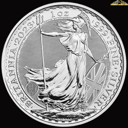 1oz Royal Mint Silver Coronation Britannia 2023