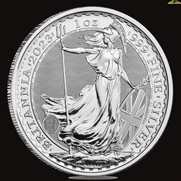 1oz Royal Mint Silver Britannia Coin 2023 QUEEN