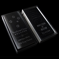 100oz Southern Cross 'Constellation' Silver Bar