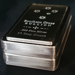 10oz Southern Cross 'Constellation' Silver Bar USA