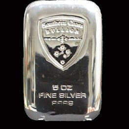 5oz Southern Cross 'Cast' Silver Bar 