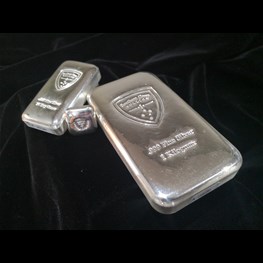 1kg Southern Cross 'Cast' Silver Bar 