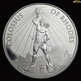 1oz Silver 7 Wonders Colossus of Rhodes I