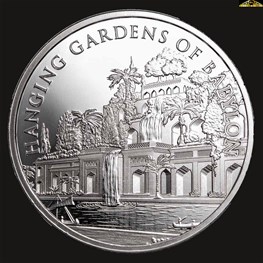 1oz silver 7 Wonders Hanging Gardens of Babylon II