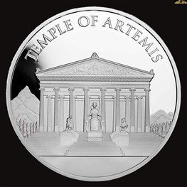 1oz silver 7 Wonders - Temple of Artemis