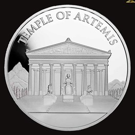 1oz silver 7 Wonders - Temple of Artemis IV