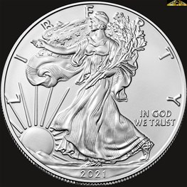 1oz American Silver Eagle 2021