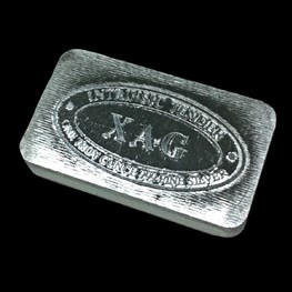 1oz XAG Intrinsic Tender Cast Silver Bar